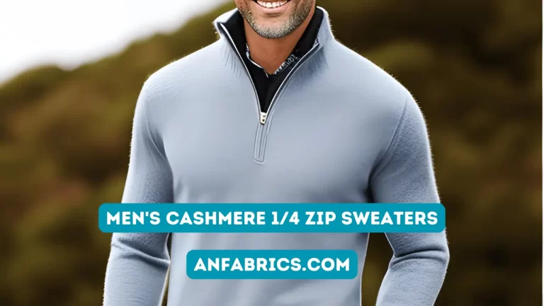 Men's Cashmere 14 Zip Sweaters